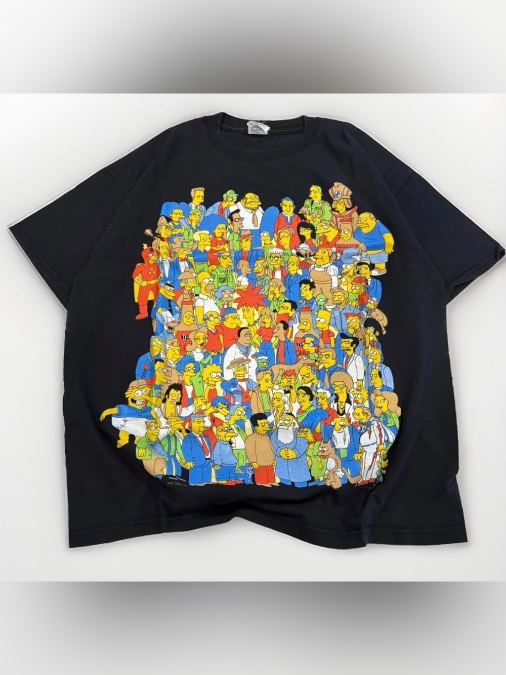 Y2K The Simpsons T-Shirt Delta Tag Size Large Rare Graphic Tee Vintage Homer